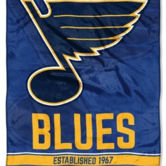 NHL Super Plush Throw St Louis Blues - Picture 1 of 1